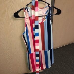 Striped Colorful Romper
